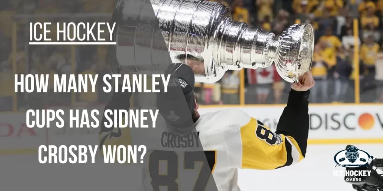 How Many Stanley Cups has Sidney Crosby Won