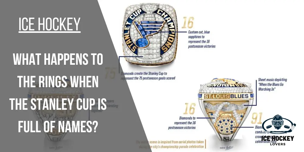 What Happens to the Rings when the Stanley Cup is full of Names