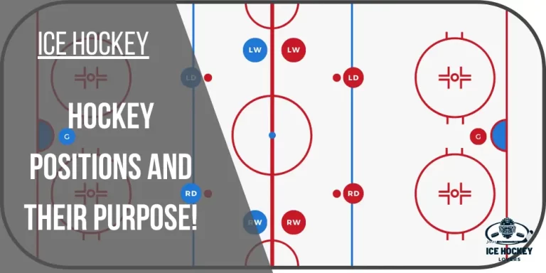 Hockey Positions and Their Purpose
