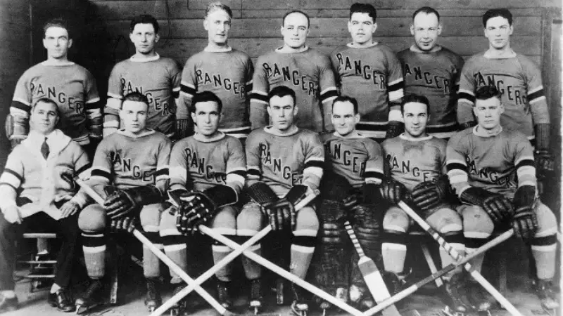 First American NHL Stanley Cup Winners New York Rangers 1928